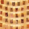AUAUY Luci Per Foto, 10M 100LED Camera da Letto Per Foto, Catena Luminosa Lucine con 60 Clips, Lucine Led Decorative per Camere, Decorazioni Camera da Letto, Festa, Matrimonio （Ricarica USB）