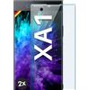 Moex - Pellicola protettiva in vetro temperato compatibile con Sony Xperia XA1, senza bordo, schermo intero, 3D, trasparente, 2 pezzi