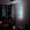 CCLIFE Albero Luminoso da Interno Led Esterno Albero Fatato Lampada Natale,Lampada Ciliegio,Bianco Freddo,IP44,220 cm, 240 LED,CushHom