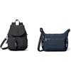 Kipling FIREFLY UP, Zaino, Donna, Nero Noir, Taglia unica GABBIE, Borsa a Tracolla, Donna, Blue Blue 2, Taglia unica