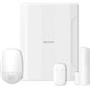 Hikvision KIT AX Hybrid PRO con centrale 96zone ibrida,telecomando,rivelatore,contatto magnetico