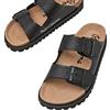 Pepe Jeans URBAN SANDAL BASIC CORK W, Sandali piatti Donna, Nero, 36 EU