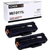 TONERLIFE Toner Samsung M2070w MLT-D111L 111S Compatibile per M2026 W M2020 W M2026W M2022W M2020W 1800 pagine nero (Nero, 2-Pack)