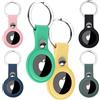 Alyvisun Porta AirTag [6 pacchi], Portachiavi AirTag Custodia Colorato Silicone