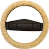Reissner Lammfelle coprivolante Rivestimento Volante in Pelle di Agnello Beige Giallo