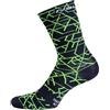NALINI 02823101100C000.27 AIS SAETTA 2.0 H19 Unisex adulto Calzini NERO/GIALLO/BIANCO XS