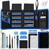Pardarsey Set di cacciaviti da 142 pezzi di cacciaviti elettronici di precisione con kit di riparazione magnetico a 120 bit, compatibile con iPhone, MacBook, computer, laptop, PC, tablet, PS4, Xbox,