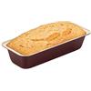 NAVA Teglia per pane TERRESTRIAL con rivestimento in ceramica e granito per cuocere pane, torte, torte mescolate, 33 x 14 x 6,5 cm