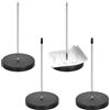 DecorDwell Porta Scontrini 4 Pezzi Spike Per Ricevute Porta Comande Ristorante Porta Scontrini Tavolo Porta Ricevute Scontrini Porta Comanda Cucina Metallo Supporto Per Banconote Spike Per Ufficio Cucina Hotel