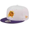 New Era NBA Phoenix Suns White Crown Team 9FIFTY Snapback cap, Größe:S/M