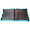 docsmagic.de PRO-Player 12-Pocket Playset Zip-Album Light Blue - 480 Card Binder - MTG - PKM - YGO - Cerniera Blu Chiaro