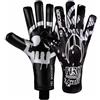 HO Soccer First Evolution III Graffiti Creepy Black - Guanti da portiere, unisex, per bambini, nero/bianco, 3