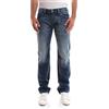 Diesel Larkee, Jeans dritti Uomo, Blu (Denim 01), W34/L32