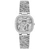 GUESS Orologio da donna analogico al quarzo 32019893, argento, misura unica, Bracciale