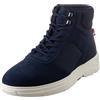 Tommy Hilfiger Stivali Bassi Uomo Core Hybrid Stivali Invernali, Blu (Space Blue), 42 EU
