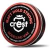 CREST - Matt Hold Strong - cera opaca capelli uomo - tenuta medio forte - effetto asciutto - pasta per capelli opaca - profumata - styling capelli - modellante per capelli - fissante
