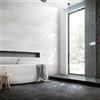 FRASSINORO GRESMALT Mosaico in gres porcellanato Metallic nero opaco e lucido L 30 x L 30cm x Sp. 8.2 mm, 6 pezzi
