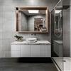 FRASSINORO GRESMALT Mosaico in gres porcellanato Metallic bianco opaco e lucido L 30 x L 30cm x Sp. 8.2 mm, 6 pezzi