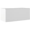 VISOBATH Mobile da bagno sospeso sotto lavabo L 80 x H 35 x P 45 cm bianco laccato opaco, 1 cassetto VISOBATH element