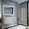 Leroy Merlin Mobile da bagno sotto lavabo Cielo grigio tortora opaco L 100 x H 40 x P 45.5 cm 1 cassetto 1 anta, lavabo non incluso