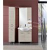 Leroy Merlin Mobile sottolavabo e lavabo Rimini per vasca centrale larice L 70 x H 80 x P 33.5 cm, 2 ante