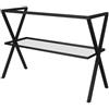 Leroy Merlin Mensola per bagno in acciaio Kros L 100 x P 46 x H 72 cm
