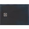 Leroy Merlin Piatto doccia in resina FS25 antracite L 130 x L 80 x H 3 cm effetto pietra