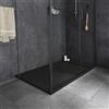 SENSEA Piatto doccia SENSEA in resina Neo nero L 90 x L 140 x H 3 cm opaco effetto pietra