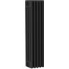 Leroy Merlin Radiatore acqua calda Comby in acciaio 4 colonne, 5 elementi, interasse 813 mm, nero