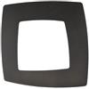 NOVECENTO Plafoniera LED moderno Sofia, nero 32x32 cm, luce naturale NOVECENTO