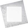NOVECENTO Plafoniera LED moderno Selly, argento 31x5 cm, luce naturale NOVECENTO