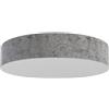 LUMICOM Plafoniera industriale Punnett Ø 40 cm bianco IP20, 3XE27