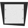 LUMICOM Plafoniera LED Skinny nero IP20 bianco naturale, 4940 lumen LUMICOM