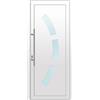 Leroy Merlin Portoncino d'ingresso 10007 bianco L 80 x H 210 cm apertura destra