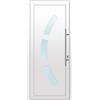 Leroy Merlin Portoncino d'ingresso 10007 bianco L 80 x H 210 cm apertura sinistra