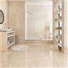 ARTENS Piastrella da pavimento interno rettificato Marmi in gres porcellanato smaltato lucido beige 60 x 120 cm Sp. 10.5 mm traffico intenso (pei 4/5) R9 1.44 mq