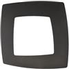 NOVECENTO Plafoniera LED moderno Sofia, nero 40x40 cm, luce naturale NOVECENTO