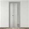 COOPLEGNO Porta pieghevole a libro simmetrica Olden bianco L 70 x H 210 cm destra