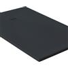 MOLDCOM COMPOSITES Piatto doccia MOLDCOM COMPOSITES in resina Cosmos Stone nero L 100 x L 140 x H 4 cm opaco