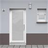 Leroy Merlin Portoncino d'ingresso in pvc Condo1 L 90 x H 210 cm bianco apertura sinistra