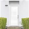 Leroy Merlin Portoncino d'ingresso in pvc Condo13 L 90 x H 210 cm bianco apertura sinistra