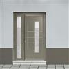 Leroy Merlin Portoncino d'ingresso in pvc Modern4 L 90 x H 210 cm grigio apertura destra