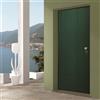 Yale Porta blindata YALE Hawk L 80 x H 210 cm verde/noce apertura sinistra