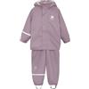 Celavi Basic Rainwear Set-Solid PU Giacca Impermeabile, Malva Ombra, Taglia Unica Unisex-Adulto