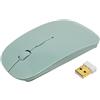 APM Mouse Mint Wireless 2.4 GHz, Colore Pastello, Ricevitore USB, Ambidestro, DPI Regolabili 800/1200/1600, Batterie incluse, Compatibile con PC Mac Laptop
