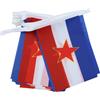 AZ FLAG Ghirlanda 6 Metri 20 Bandiere Jugoslavia 21x15cm, Bandiera Jugoslava - Iugoslavia 15 x 21 cm - Festone Bandierine