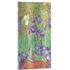 Paperblanks Agende 12 Mesi 2024 Iris di Van Gogh | Orizzontale | Delgado (95 × 180 mm)