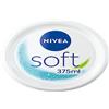 NIVEA Soft, crema idratante multiuso 48H (1 x 375 ml), idratante viso, corpo e mani con vitamina E & olio di jojoba, formula vegana lematura, 95% ingredienti di origine naturale
