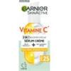 Garnier - Siero Crema 2 in 1 - Idratazione & Brillante - Arricchito con Vitamina C - Per pelli opache e stanche - 50 ml