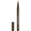 Maybelline New York, eyeliner liquido, impermeabile, resistente alle sbavature e a lunga durata, vegano, per tatuaggi, n. 882 Pitch Brown (marrone), 1 ml